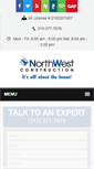 Mobile Screenshot of nwconst.com